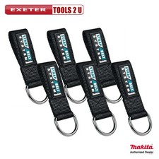 6 x Makita E-05315 Tool Belt Loops Clip D Ring Strap Belt System For Tool Belts