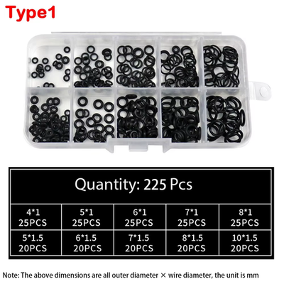 #ad Rubber O Ring Set Gaskets Seal Nitrile Rubber Bands High Pressure O Rings Repair $6.01