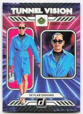 2025 Donruss WNBA #7 Skylar Diggins Tunnel Vision Press Proof Seattle Storm