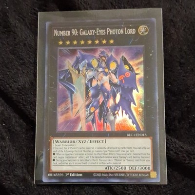 YUGIOH Number 90 Galaxy-Eyes Photon Lord 1st Ed BLC1-EN018 2500/3000 | eBay YUGIOH Number 90 Galaxy-Eyes Photon Lord 1st Ed BLC1-EN018 2500/3000 | eBay
