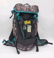 Line Ski/Snowboard Backpack Heavy Duty Hardshell Back Zipper Storage Pockets