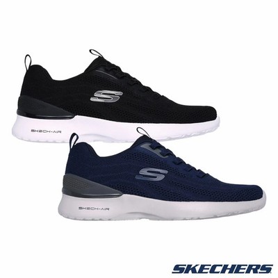 SKETCHERS SNEAKER Herren Black & Navy Skech-Air Dynamite Sketcher Wanderschuhe