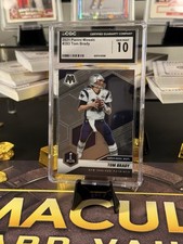 2021 Panini Mosaic Tom Brady #283 Super Bowl MVPs Patriots CGC 10