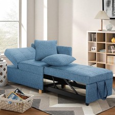 4-in-1 Convertible Pull Out Sofa Bed Loveseat Sleeper Sofa Bed, Futon Sofa Couch