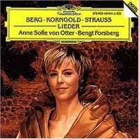 Lieder Von Berg, Korngold Und Richard Strauss Von Otter,An... | CD | Zustand Neu