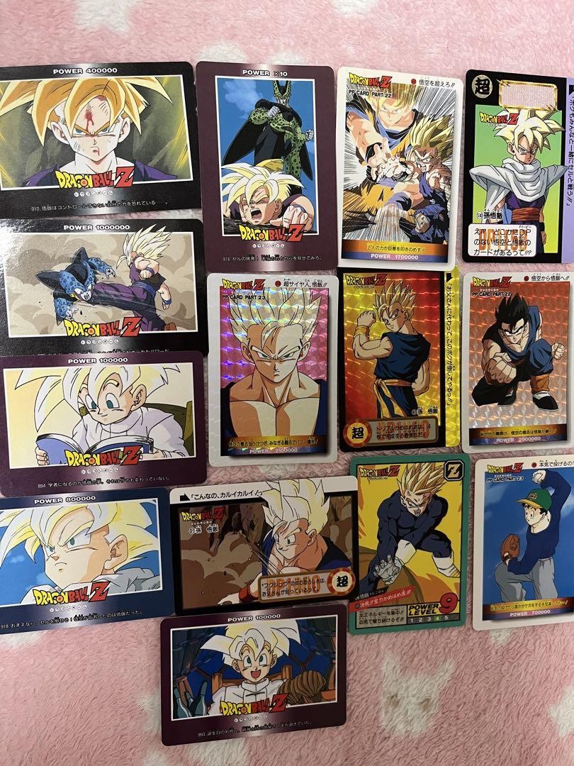 ドラゴンボールカード 1985 1989年製 ドラゴンボールZ カードダス 本弾 85孫悟飯 - メルカリ
