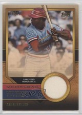 2012 Topps Golden Greats Relics 9/10 Lou Brock #GGR-LB HOF 0t2