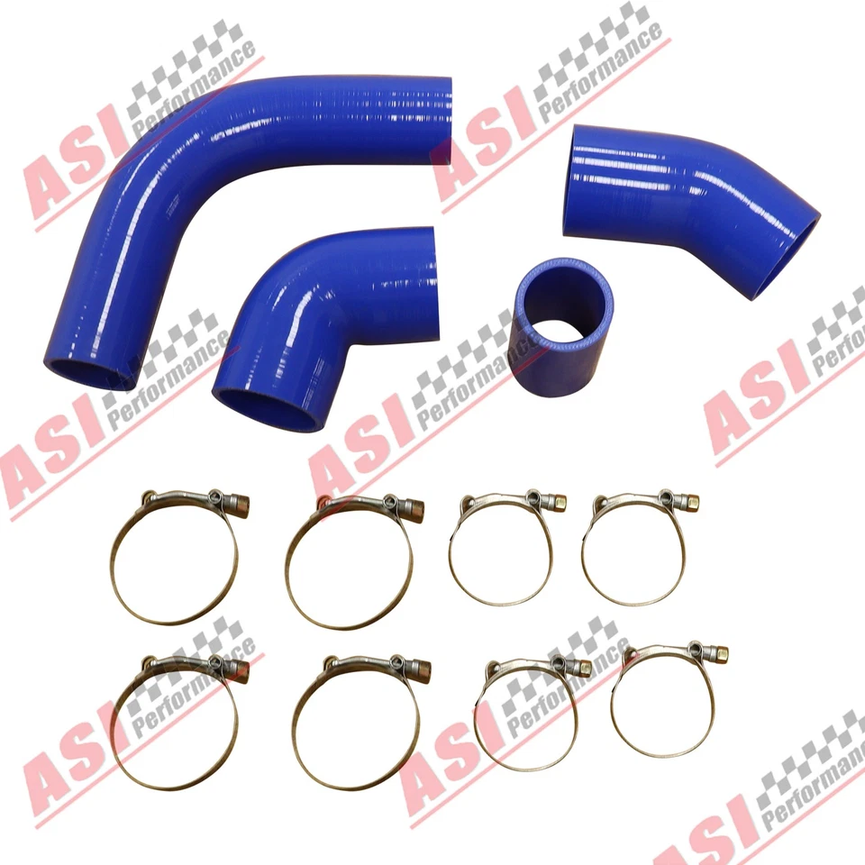 Kits de manguera de silicona con abrazadera para 02-04 GMC Sierra 2500 HD 3500 6,6 L LB7 Duramax Foto 3 de 4