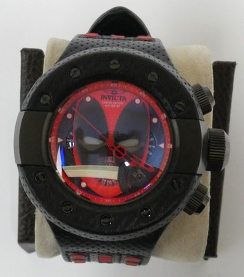 Invicta Marvel 52mm Deadpool S1 Rally Limited Edition Quartz Chronograph Watch