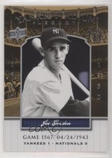 2008 Upper Deck Yankee Stadium Legacy Joe Gordon #YSL1567 HOF 0q3