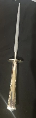 Vintage Gorham Sterling Silver Greenbrier Knife Sharpener Roast Set 7.6 Oz Total