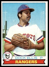 1979 Topps #691 Dock Ellis Texas Rangers NM+