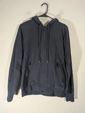 Mack Weldon Mens Navy Full Zip Hoodie Sz M Outdoor Workwear Athletic Gorpcore