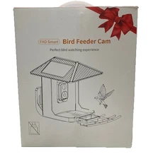 Beenocam FHD Smart Bird Feeder Camera, Solar Powered, AI Bird Identification