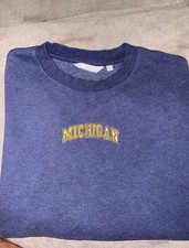 Rhoback Michigan wolverines crewneck sweatshirt size XL