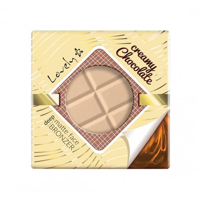 5901801633075 Lovely Creamy Chocolate Deep Matte Face Bronzer czekoladowy matowy