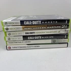 Call of Duty Xbox 360 LOT Black Ops Modern War 3 Ghosts Grand Theft IV Fallout 3