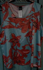 Marina Rinaldi Top Gr. 46/48 NEU Blusenshirt Sommertop w. Seide  NP 99€