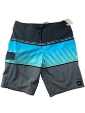 O'Neill Board Shorts Swim Mens Sz 32 Quick-Drying LENNOX STRIPE 21 ONEILL NWT
