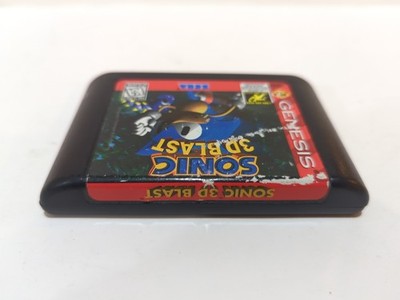 Sonic 3D Blast (Sega Genesis, 1996) - Cartridge Tested. Bundle