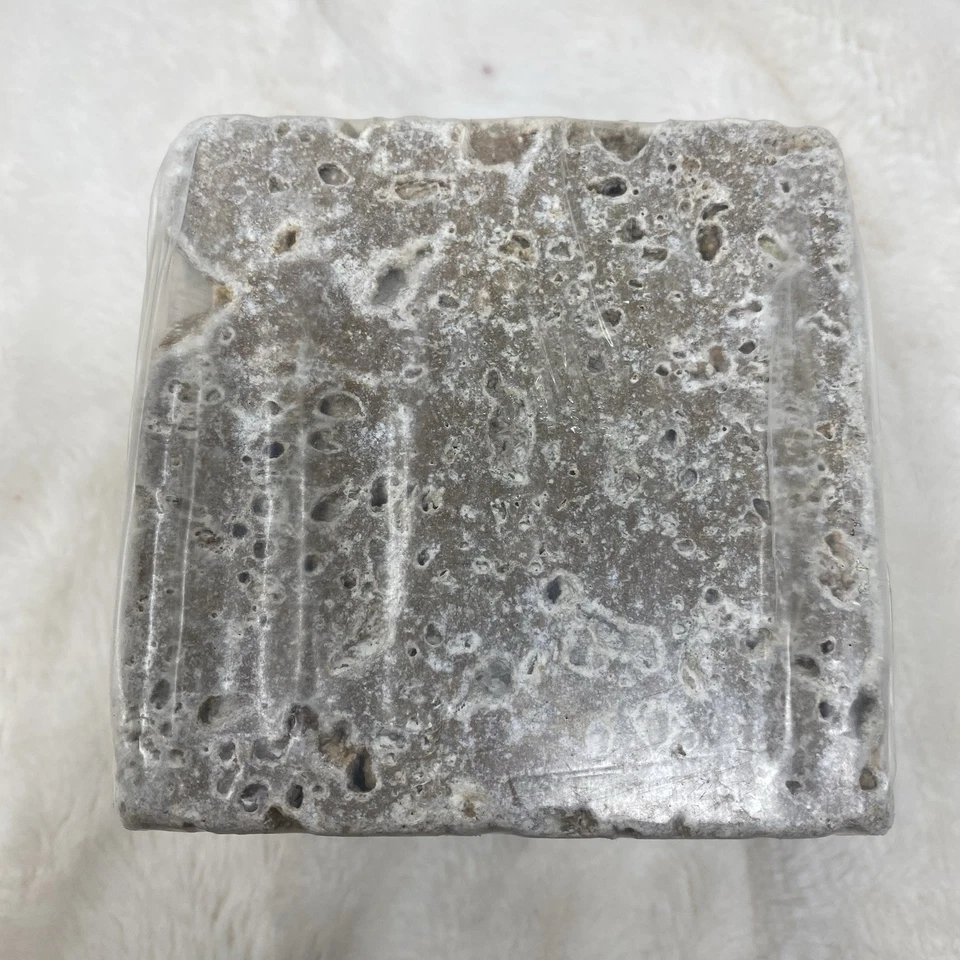 Botticino Crema 4x4 Paquete de 9 Azulejos de Mármol Caídos Salpicadero Pared de Piso 1SF Foto 2 de 4