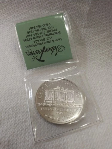 2016 Austrian Silver Philharmonic 1 oz — photo from the most recent tracked eBay sale