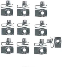 5/16" -18 Extruded U Nuts GM 1494253 Black Phosphate, 10 Each, Range .025-.150