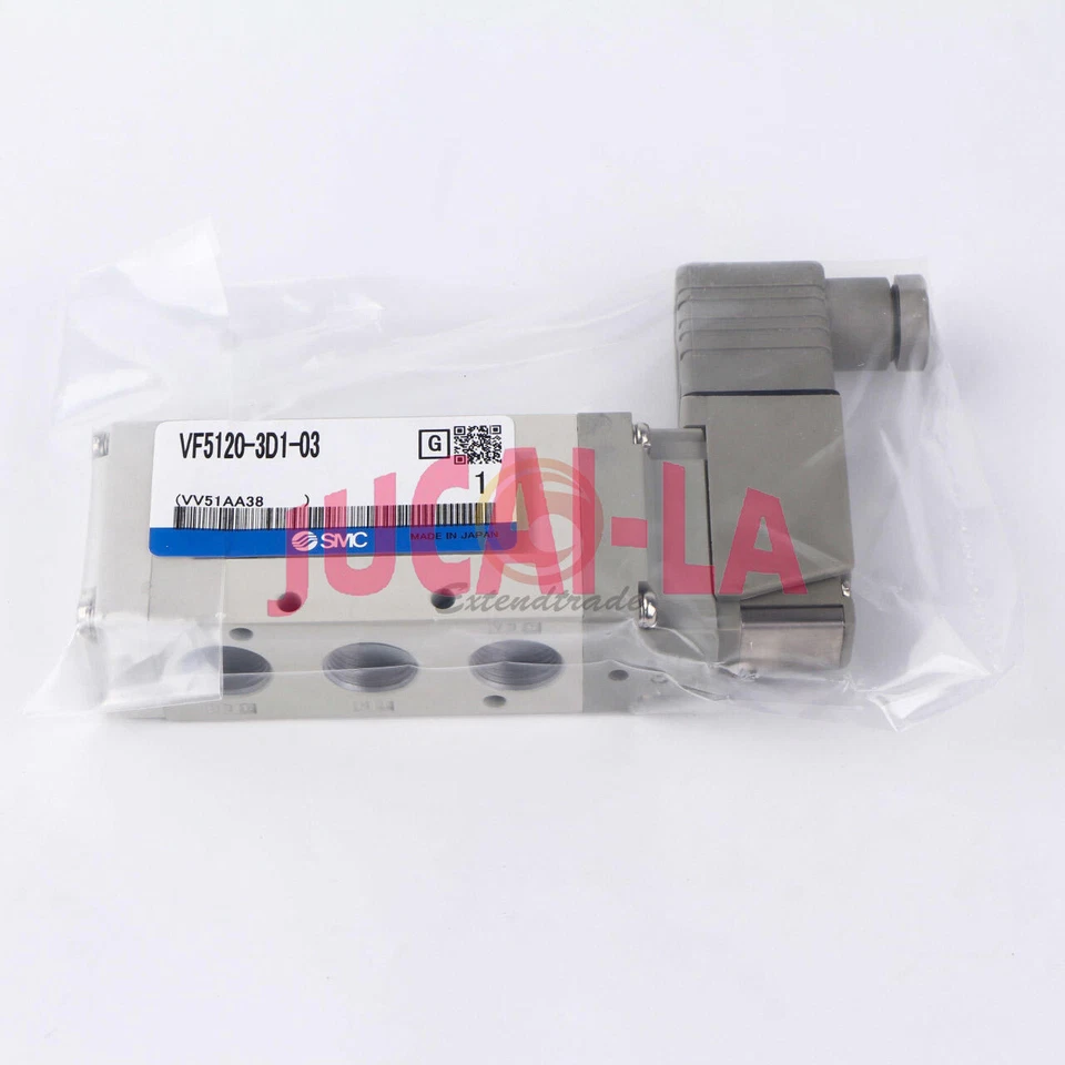 SMC 5/2 Pneumatic Solenoid Valve VF5120-3D1-03 /VF51203D103 VF5000 Series - Image 2 of 4