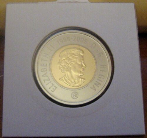 Canada 2006L Prooflike Toonie PL RCM Logo 2 Dollar Churchill Double Date on top - Picture 2 of 2