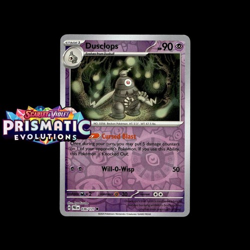 Pokemon Prismatic Evolutions: Choose Your Card! Reverse Holo/Holo EX Full Art NM - Picture 43 of 173