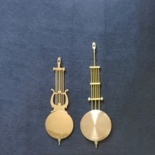 Traditional Gold Clock Pendulum Movement Mechanism Replacement Repair Part Tool