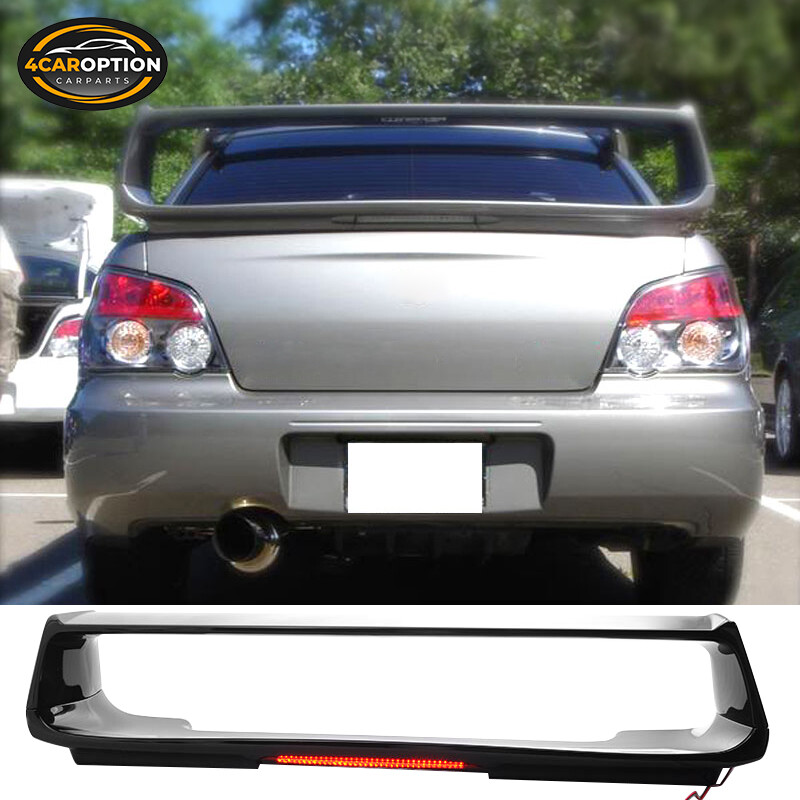 Fit 02-07 Subaru Impreza WRX STI Rear Trunk Spoiler Lip Wing w