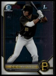 2022 Bowman #BCP-91 Matt Fraizer Chrome Prospects