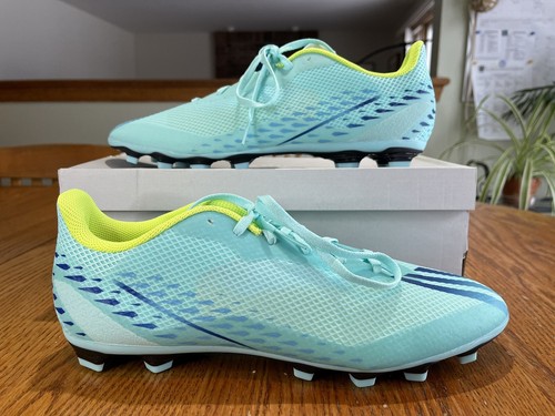 Adidas X Speedportal.4 FxG Men’s Soccer Cleats Men’s Size 13 Blue Green GW8492
