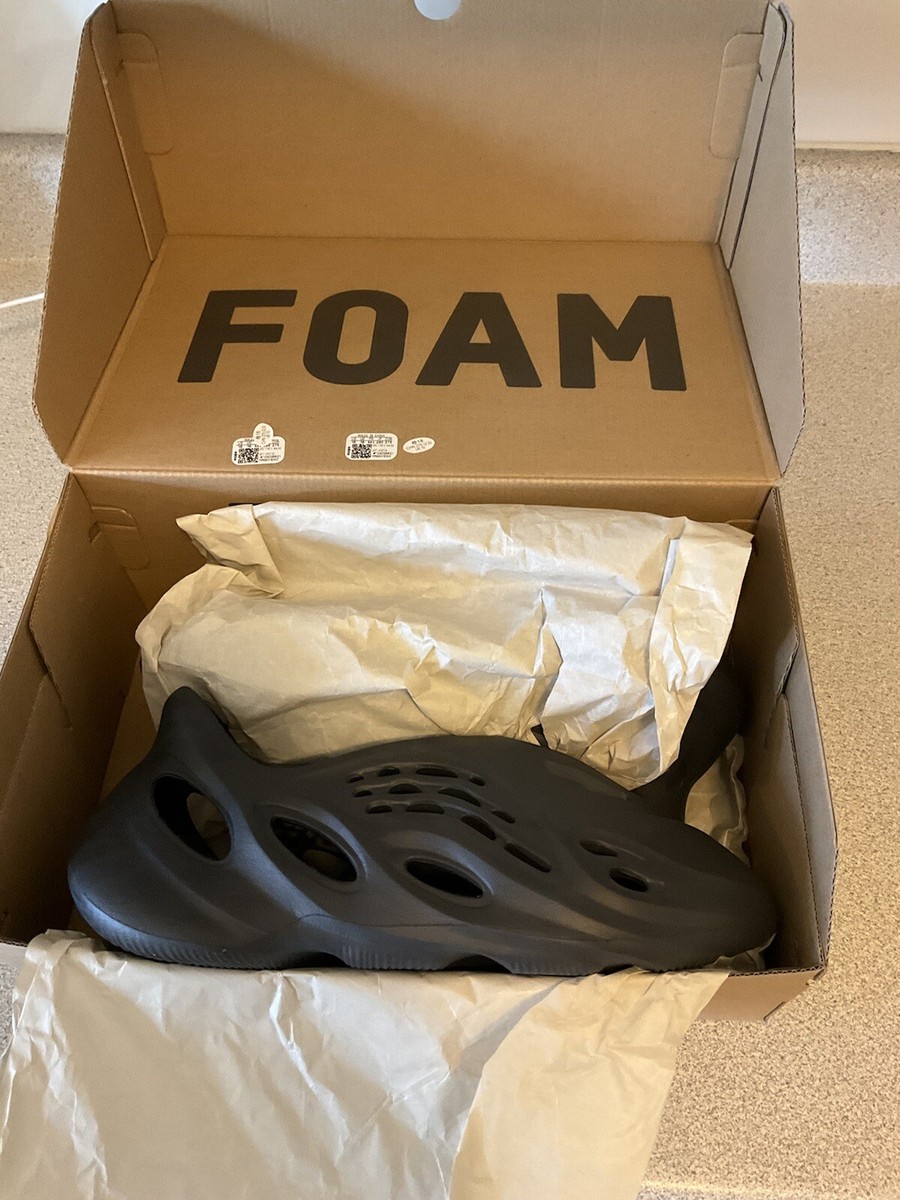 Adidas Yeezy Foam Runner Onyx Sz 10 Deadstock | eBay