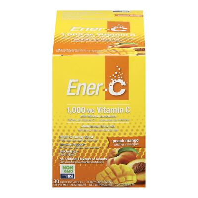 Ener-C Life Vitamin C Packet Peach Mango 30pc (Pack of 3)