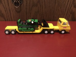 tonka lowboy tractor trailer