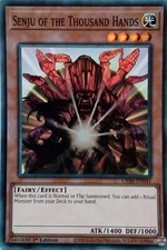 CRBR-EN041 SENJU OF THE THOUSAND HANDS SUPER RARE 1ST EDITION YuGiOh CARD
