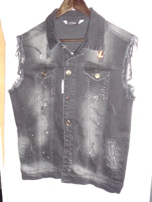 HERREN  JACKET/JACKEN, ICON 2 WESTE JEANS JACKET, STEPPWESTE COLLECTIONS / MEN.
