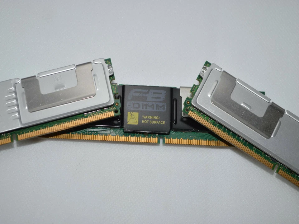 ✔️MATCHED PAIR - 2GB (4 X 512MB) DDR2 667MHz PC2-5300F FB RAM MEMORY - UK SELLER - Image 2 of 3