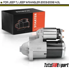 New Starter for Jeep TJ Wrangler  2003-2006 TJ 1.4KW 12V CW 11T Automatic trans.