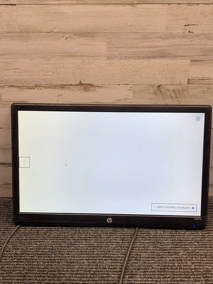 Used HP W2072a 20" Widescreen LED Monitor No stand  - Image 2 of 4
