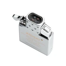Zippo Lighter Inserts Silver Lighter Insert  Arc Lighters windproof 200 mAh