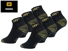 Caterpillar CAT Workwear Mens Premium 3 Pair Pack Trainer Sneaker Work Socks