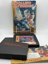 Rolling Thunder (Nintendo Entertainment System, 1989) - Complete In Box!