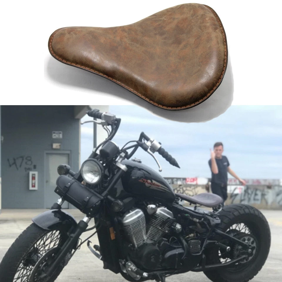 For Yamaha Virago 750 XV750 535 XV535 XV250 Bobber Motorcycle Spring Solo Seat  - Image 2 of 4