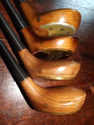 Vintage MacGregor Tourney 1974-1975 1, 3, 4, and 5 Persimmon Vintage MacGregor Tourney 1974-1975 1, 3, 4, and 5 Persimmon