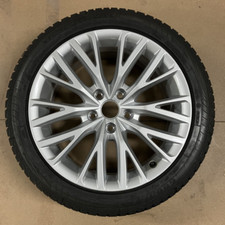 Original Seat Leon Komplettrad (1 Stk), Felge + Allwetterreifen Goodyear 17 Zoll