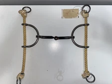 NEW 5'' REINSMAN #339 DRAW SLIDING GAG BIT WESTERN WITH TAG