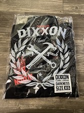Men  s dixxon Black Darkness Flannel NIB XS